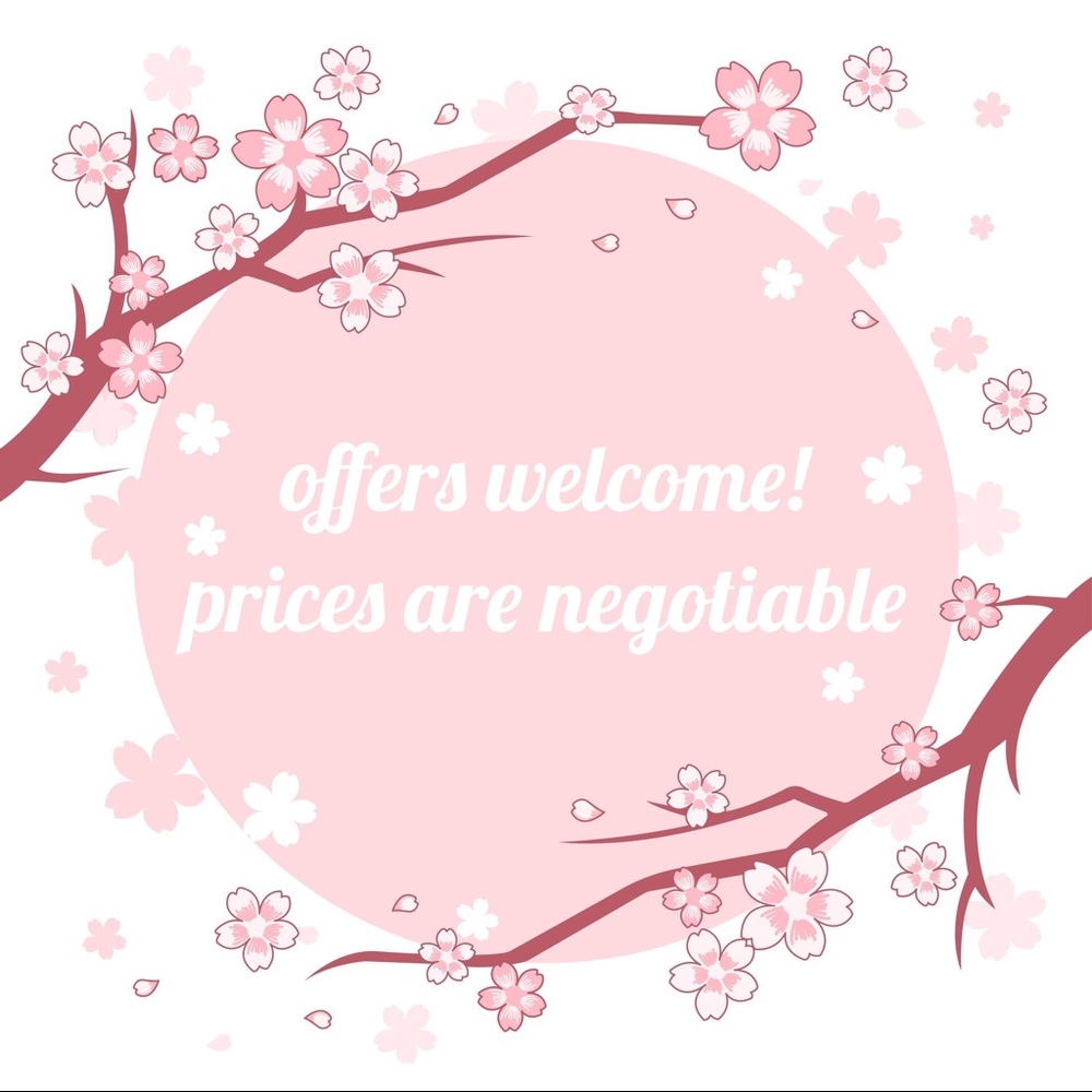 offers welcome! Bundle to save $$ :)